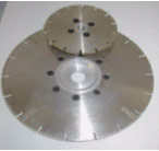 cutting discs with flange